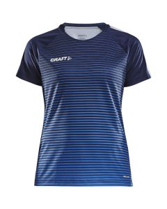 Pro Control Stripe Jersey W-Blå-XS