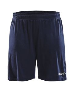 Progress Longer Shorts Contrast W-Hvid/Navy-XS