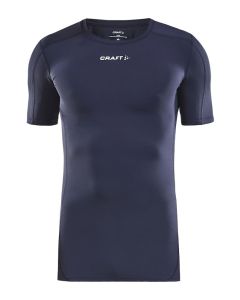  Pro Control Compression Tee Uni-122/128-Navy