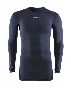 Pro Control Compression Long Sleeve Uni-Navy-XS