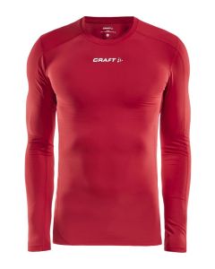  Pro Control Compression L/S-Rød-122/128