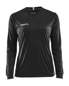  Squad Jersey Solid LS Dame-Sort-XS
