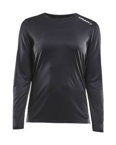 Rush LS Tee Dame-Sort-XS