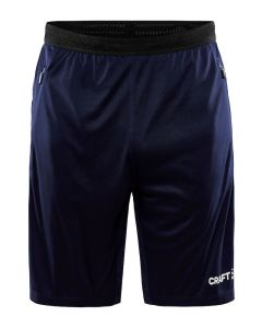 Evolve Zip Pocket Shorts-Navy-XS