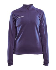 Evolve Halfzip Dame-Lilla-XS