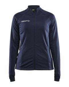 Evolve Full Zip Dame-Navy-XS