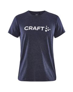 Community Logo SS Tee W-Navy-XS