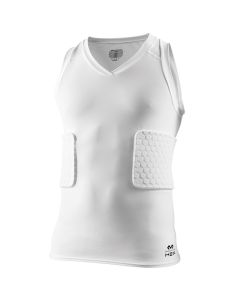McDavid Hex Tank Shirt/ 3-pad-Hvid-S