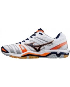 Mizuno Wave Stealth 4-Hvid-44