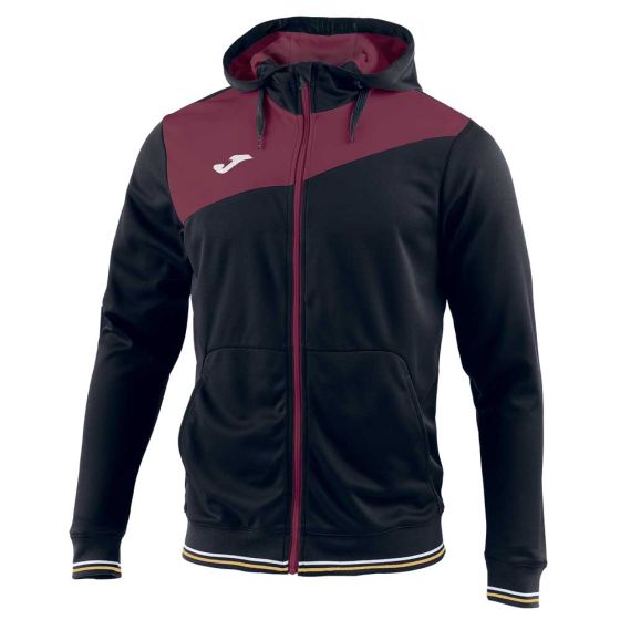 Joma Granada Sweatshirt Hoody - Black/Wine